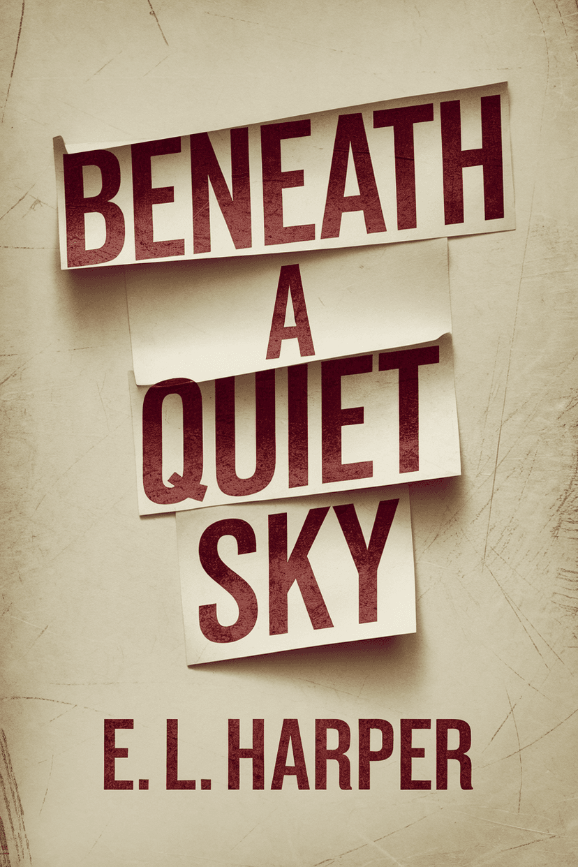 Romance book cover with emotional atmosphere